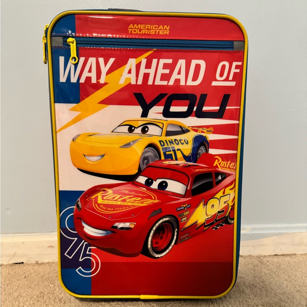 American Tourister Cars kid carry on